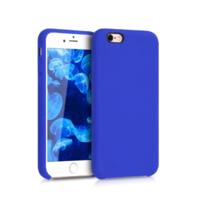 TPU SILICONE IPHONE 6 AZUL FRANCIA