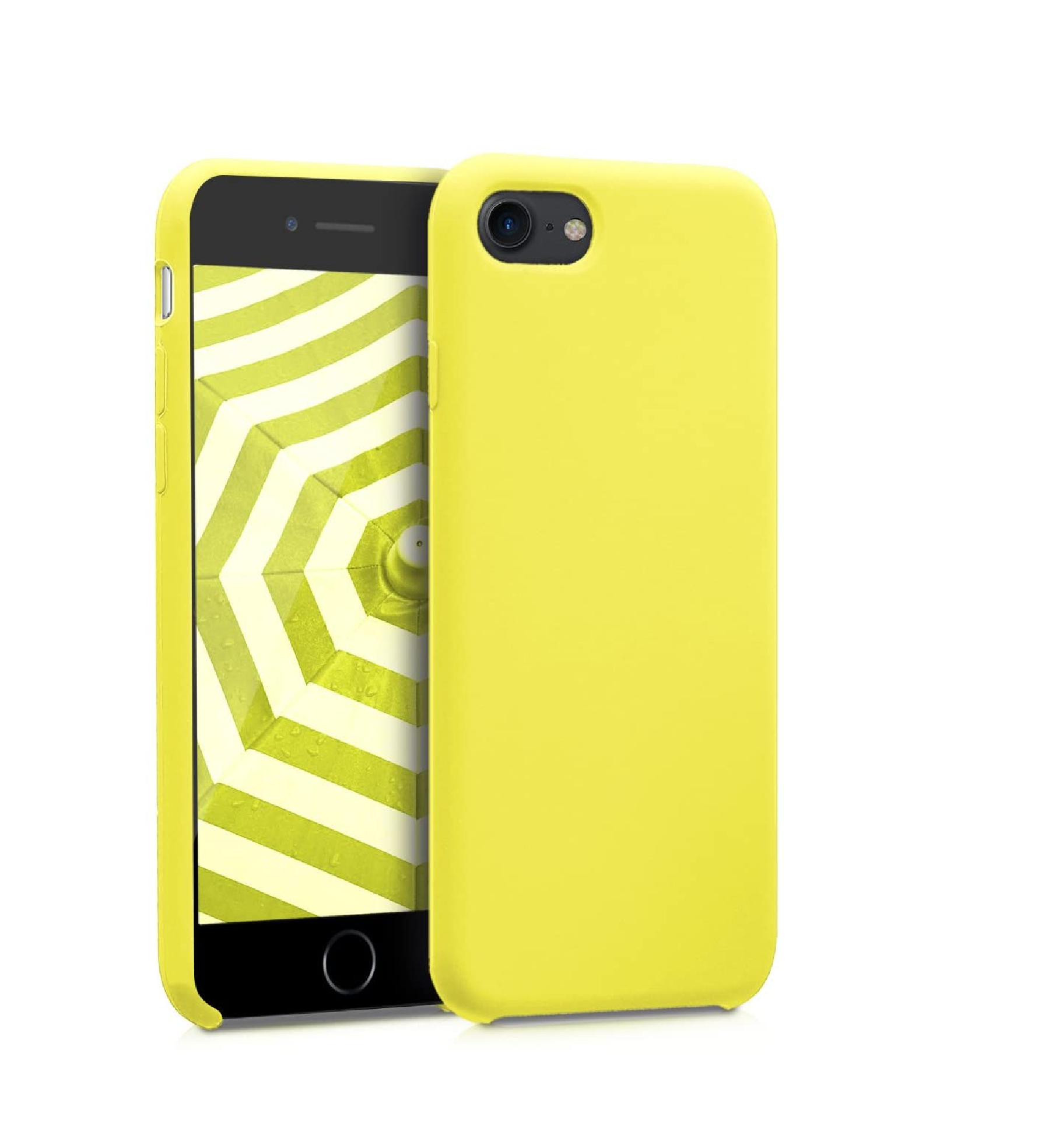 TPU SILICONE IPHONE 8 AMARILLO