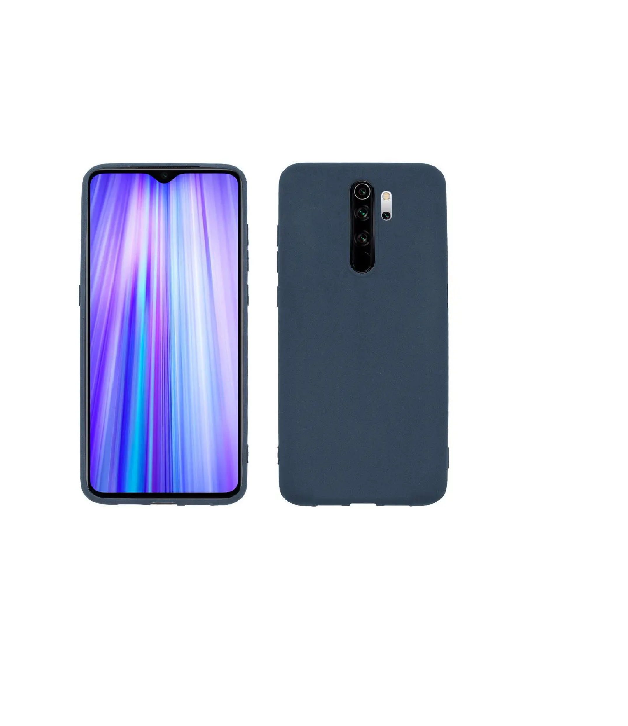 TPU SILICONE MI NOTE 8 PRO AZUL