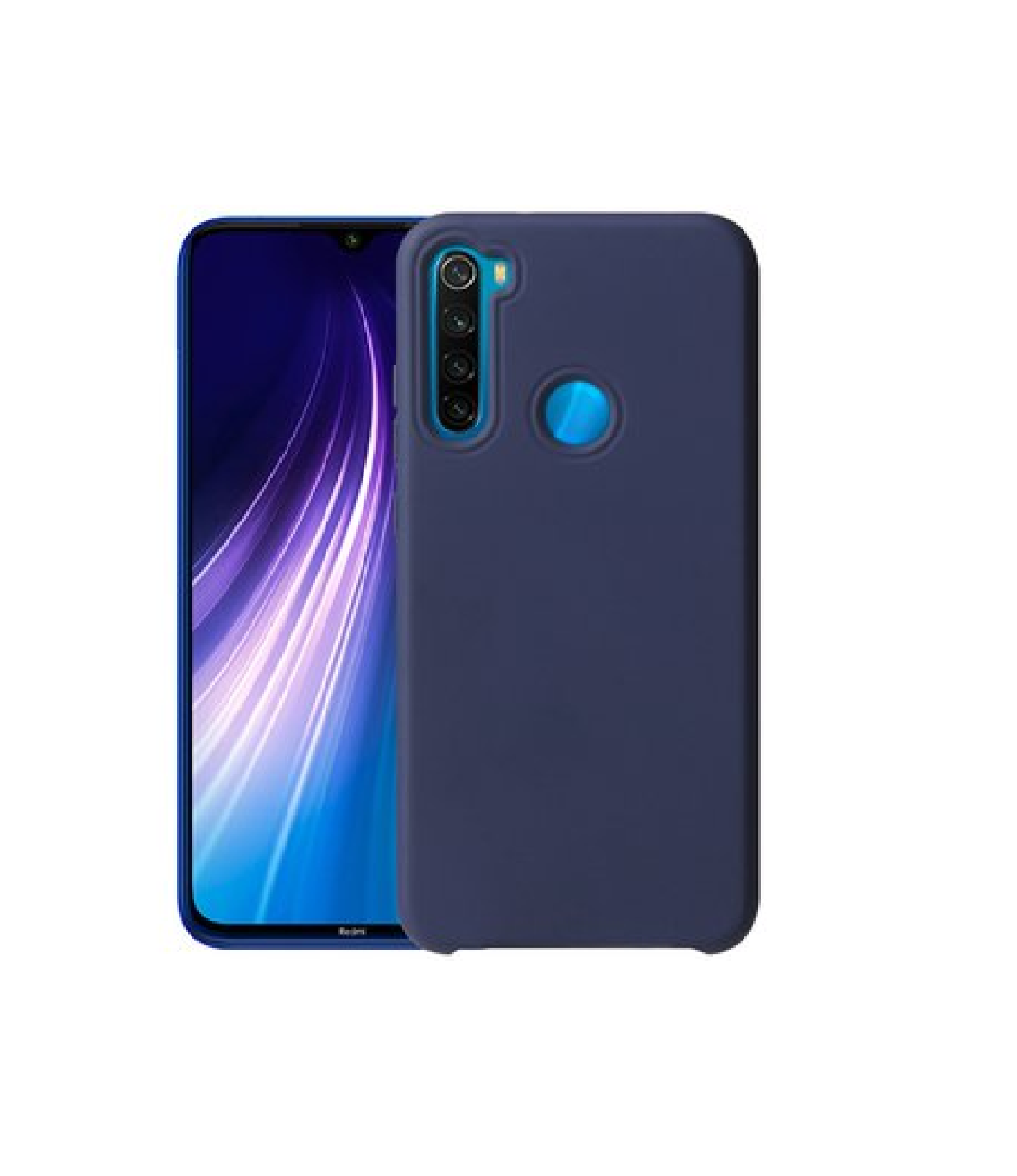 TPU SILICONE MI NOTE 8 AZUL