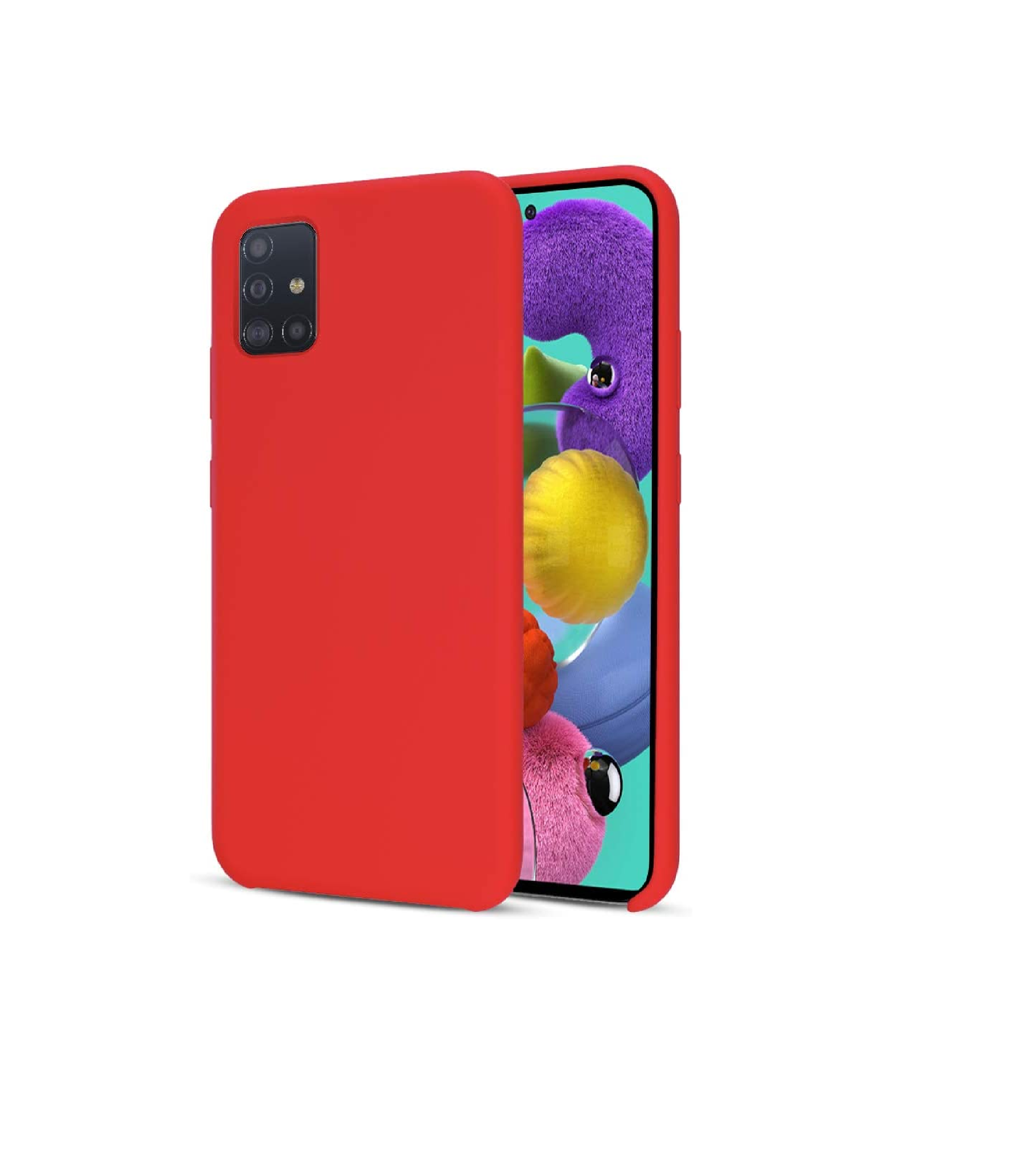 TPU SILICONE A51 ROJO