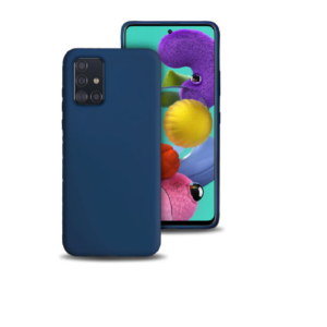 TPU SILICONE A71 AZUL