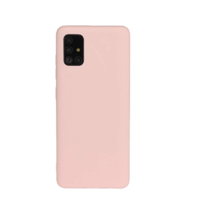 TPU SILICONE A71 ROSA