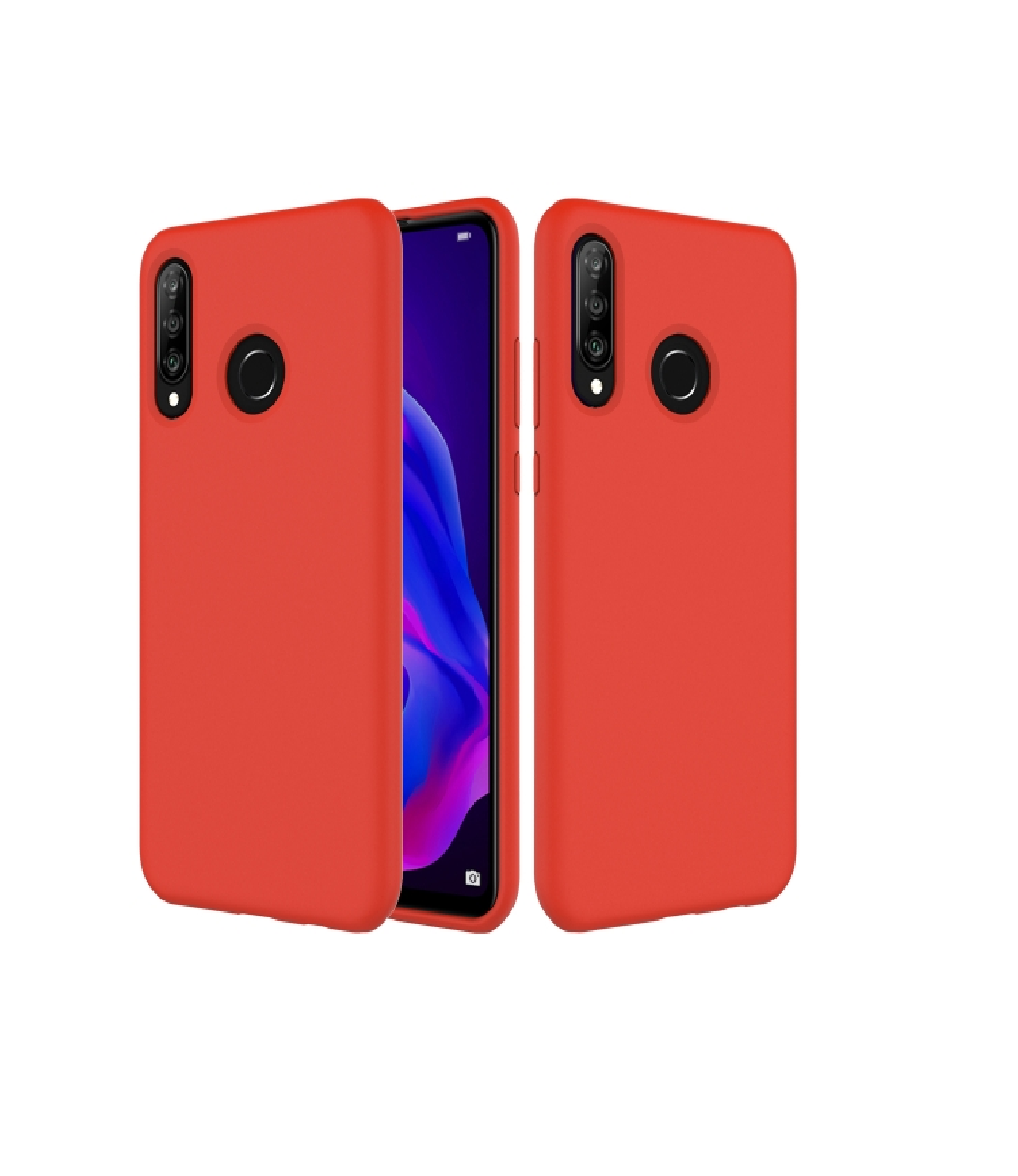TPU SILICONE P30 LITE ROJO