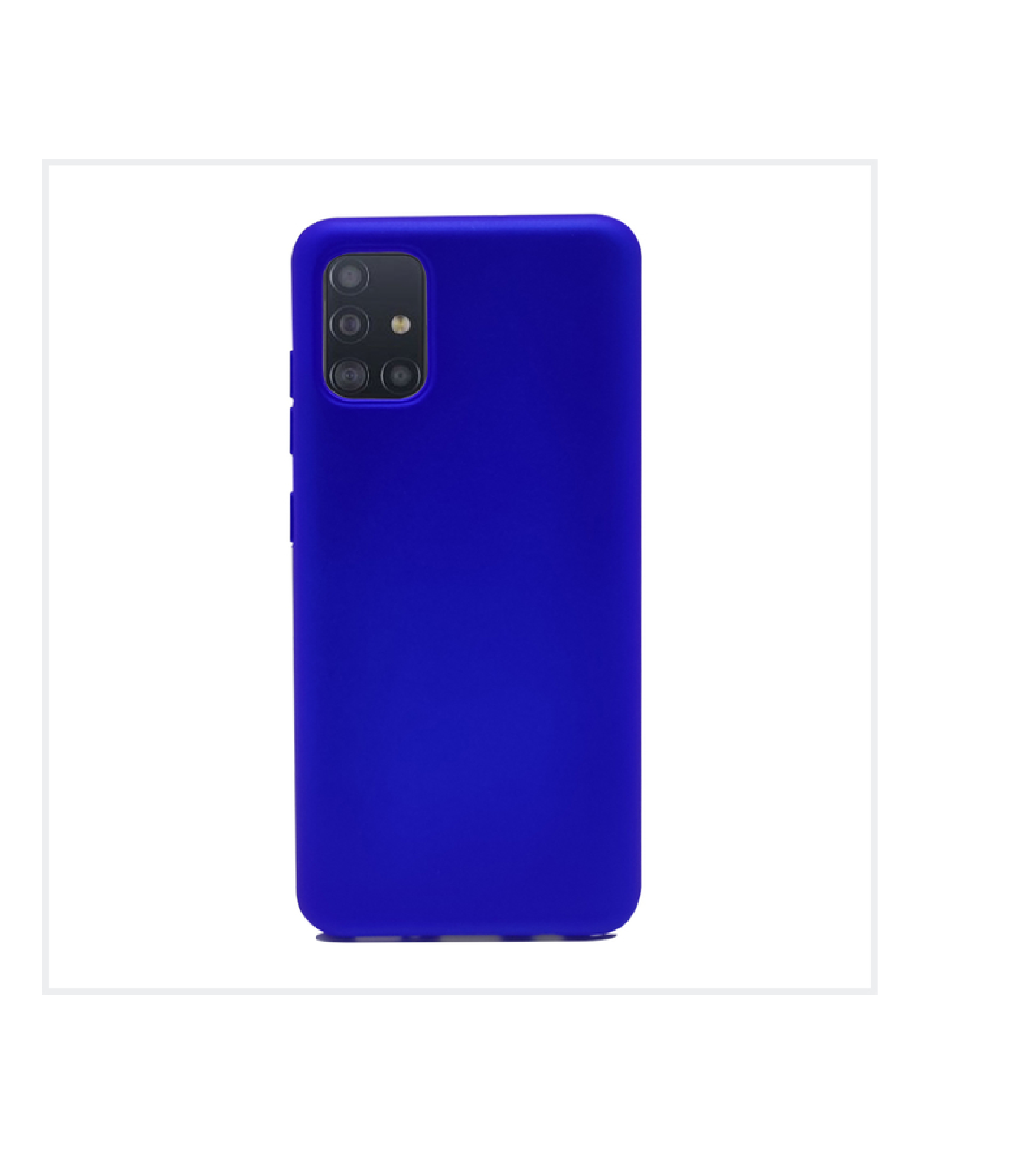 TPU SILICONE A71 AZUL FRANCIA