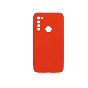 TPU SILICONE REDMI NOTE 8 ROJO