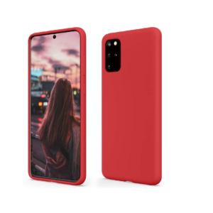 TPU SILICONE S20 PLUS ROJO