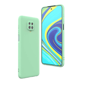 TPU SILICONE REDMI NOTE 9 PRO VERDE 9S