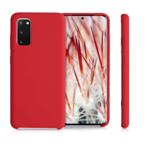 TPU SILICONE S20 FE ROJO