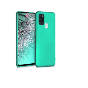 TPU SILICONE A21S VERDE AGUA
