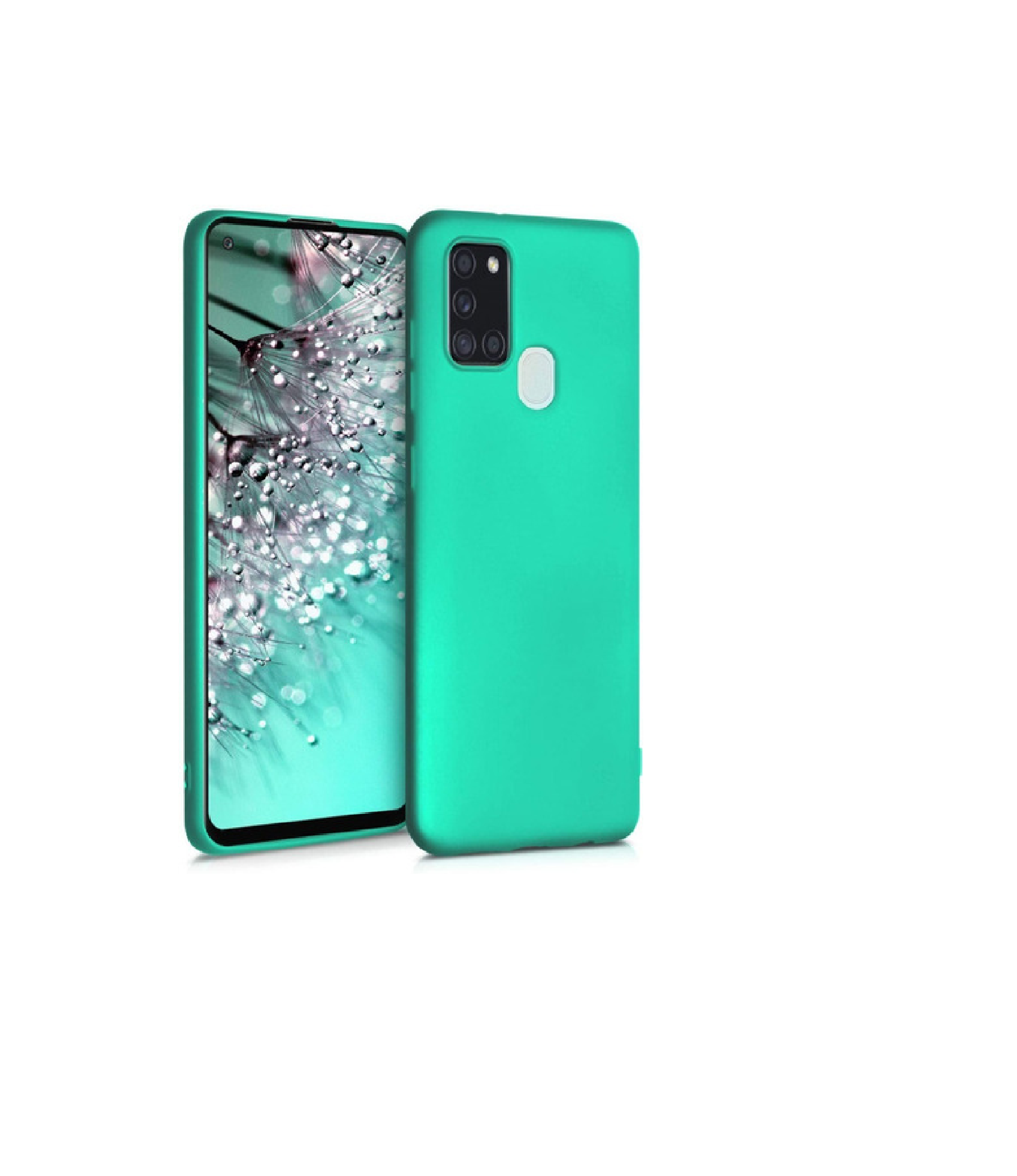 TPU SILICONE A21S VERDE AGUA