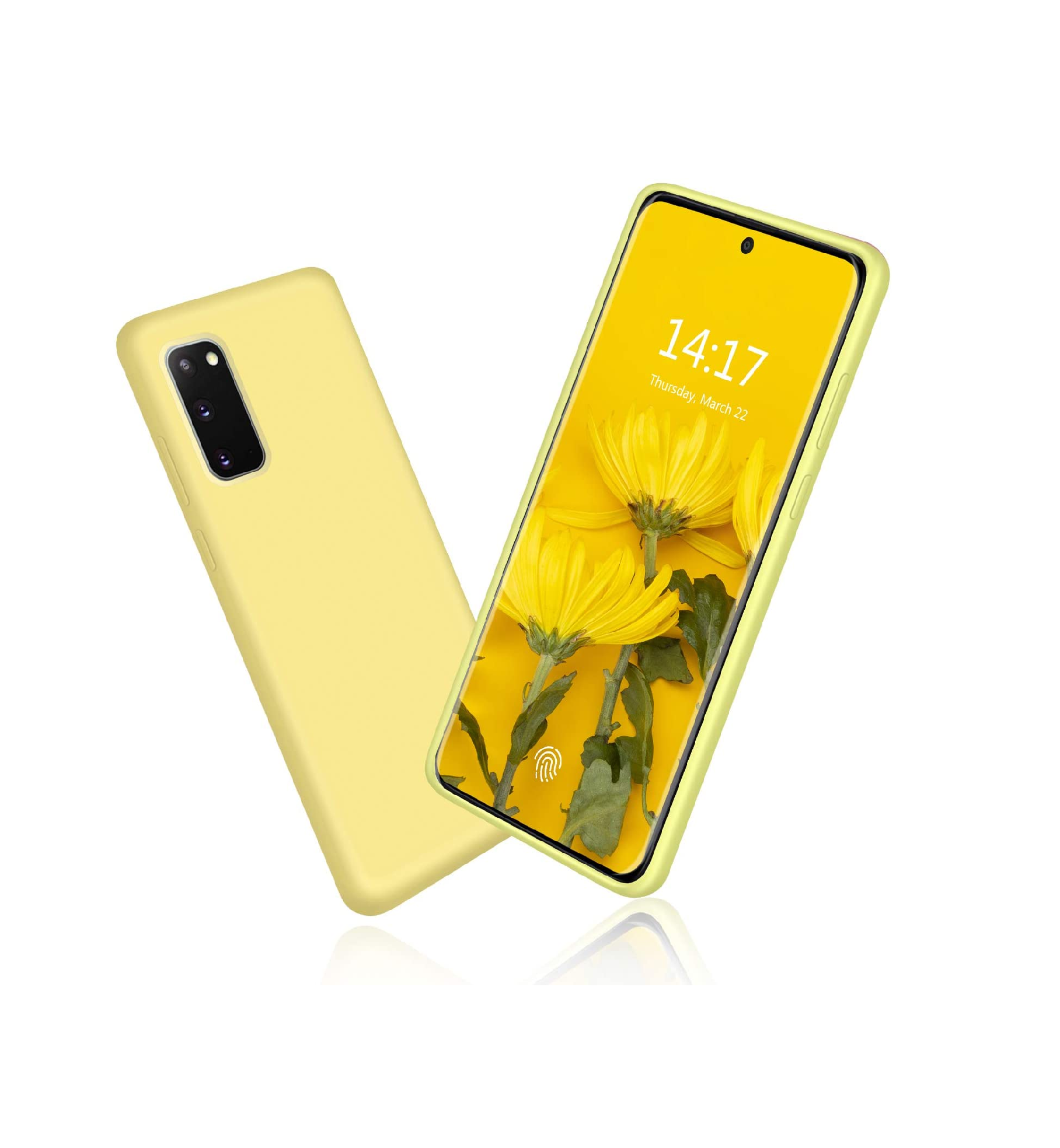 TPU SILICONE S20 FE AMARILLO