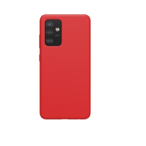 TPU SILICONE A52 ROJO