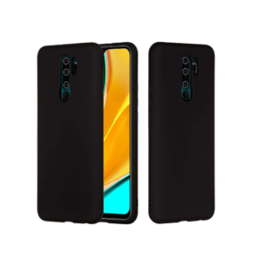 TPU SILICONE REDMI 9 NEGRO