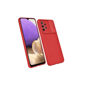 TPU A52 CUBRE CAMARA ROJO