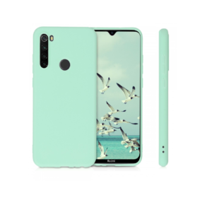 TPU SILICONE MI NOTE 8 VERDE AGUA