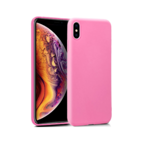 TPU SILICONE IPHONE XS MAX ROSA