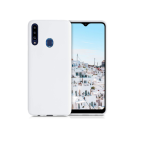 TPU SILICONE A20S BLANCO