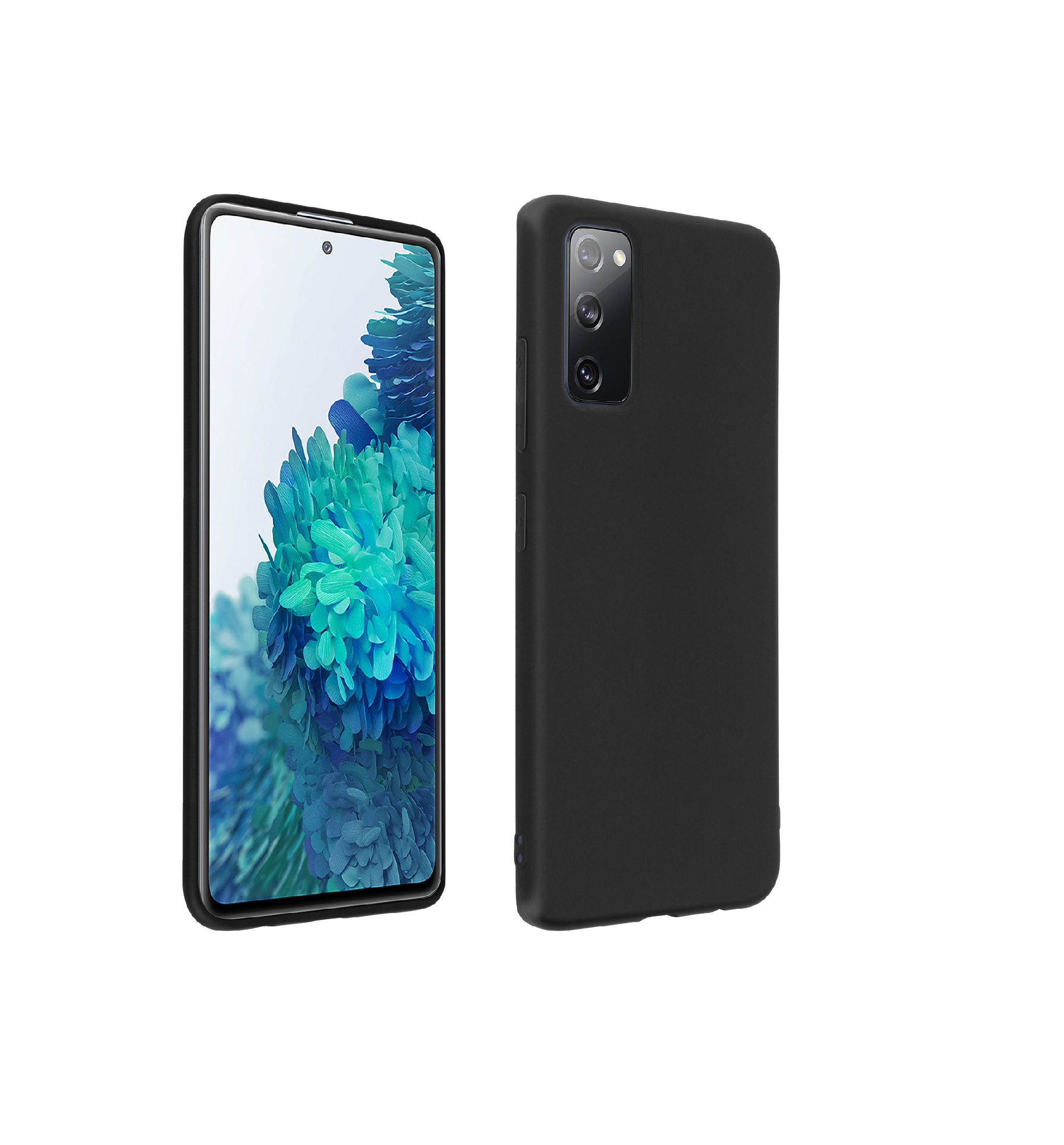 TPU SILICONE S20 FE NEGRO