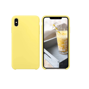 TPU SILICONE IPHONE XS AMARILLO