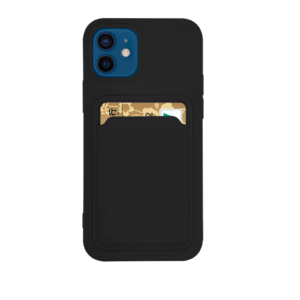 TPU IPHONE 11 PORTA TARJETA NEGRO 6.1