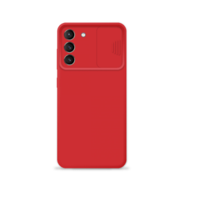 TPU S21 PLUS CUBRE CAMARA ROJO