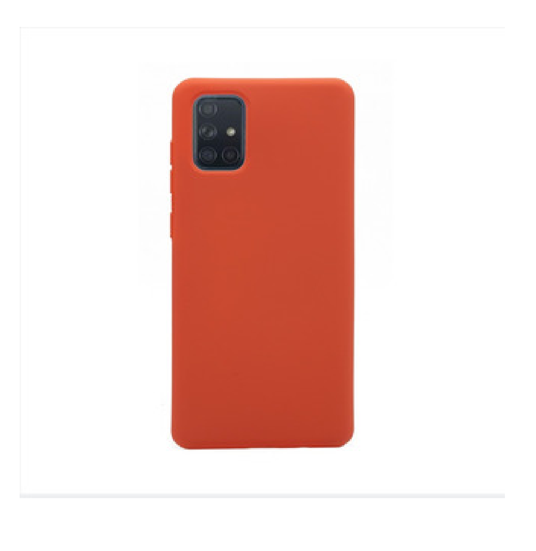 TPU SILICONE A71 NARANJA