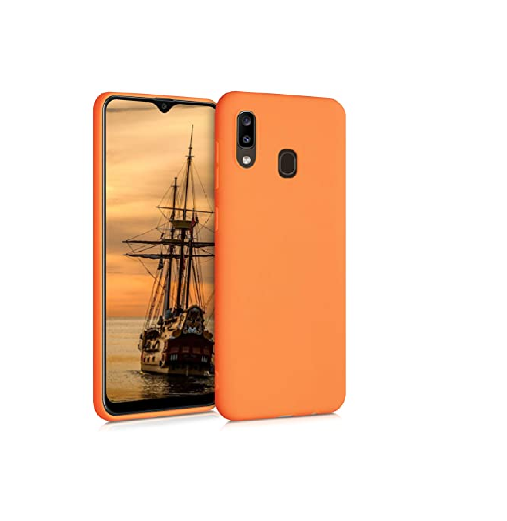 TPU SILICONE A20 NARANJA