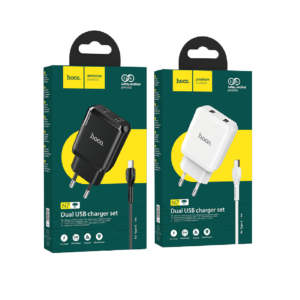 CARGADOR PARED TIPO C HOCO N7 2USB N4