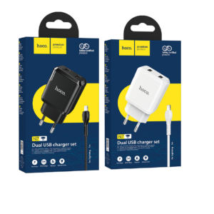 CARGADOR PARED IPHONE HOCO N7 2USB N4