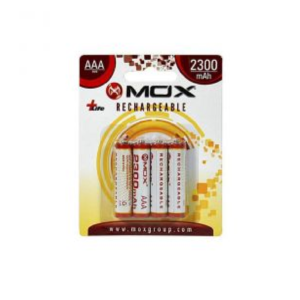 PILA RECARGABLE MOX AA X4