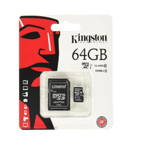 MEMORY 64GB KINGSTON MICRO SD CLASE 10