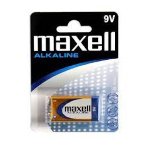 PILA 9V MAXELL ALCALINA