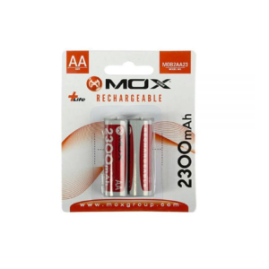 PILA RECARGABLE MOX AA X2