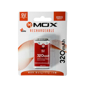 PILA RECARGABLE 9V MOX