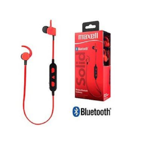 AURICULAR BLUETOOTH BT100 MAXELL ROJO