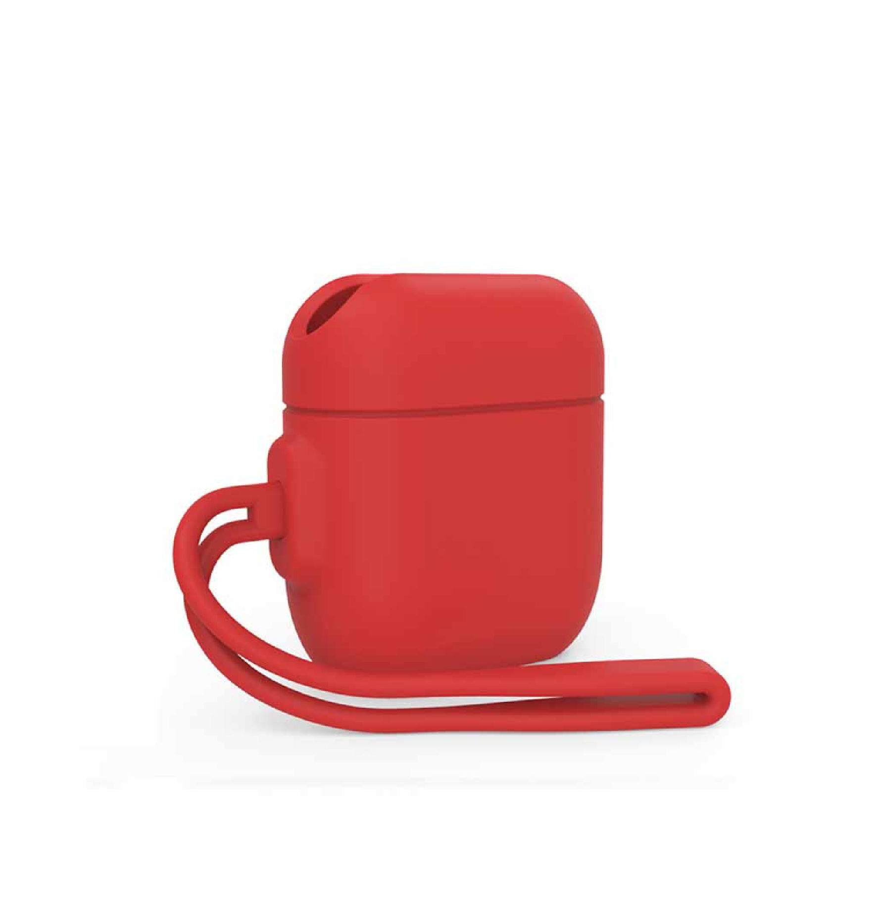 ESTUCHE AURICULAR AIRPODS ROJO