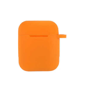 ESTUCHE AURICULAR AIRPODS NARANJA