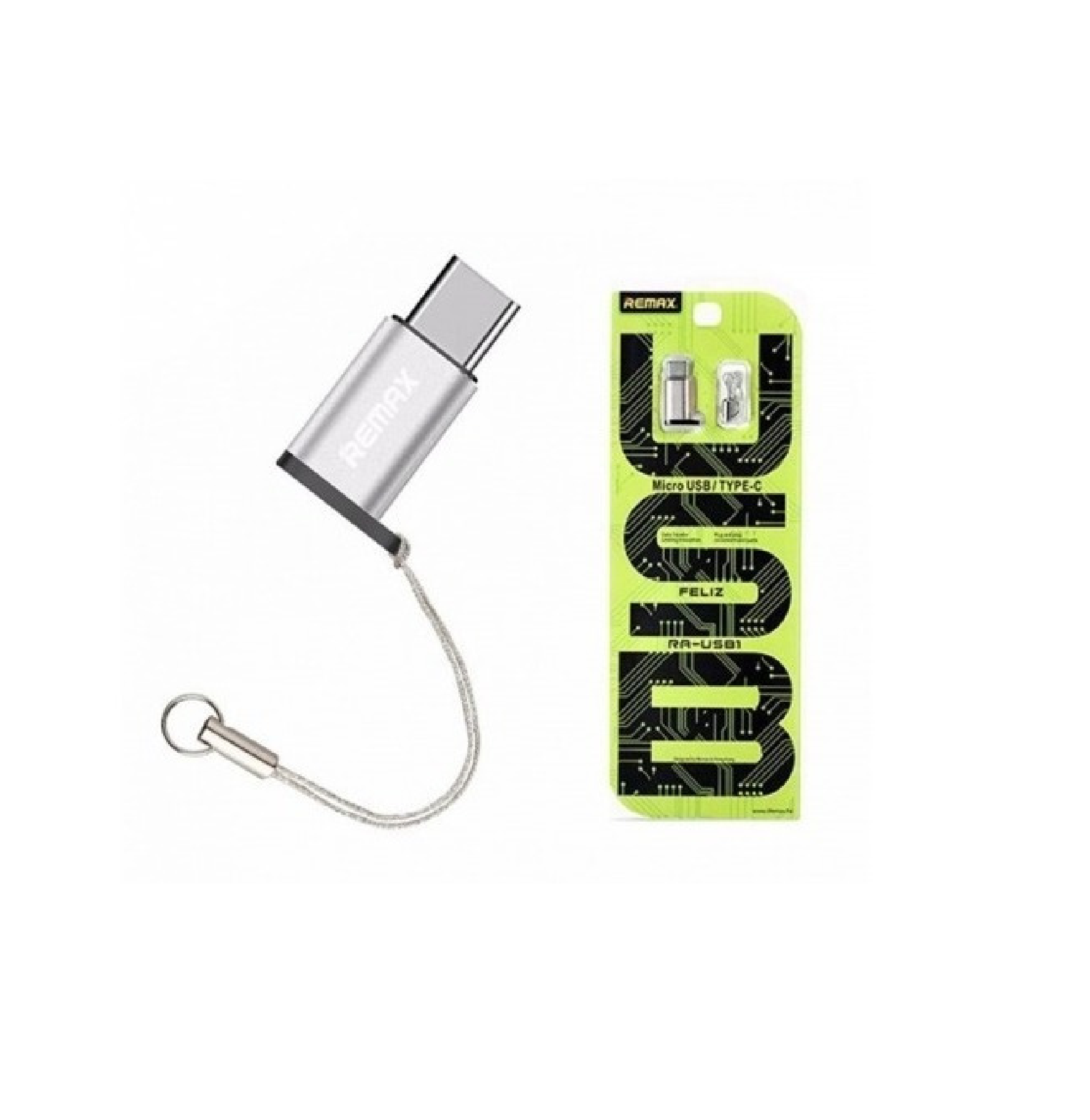 ADAPTADOR V8 A TIPO C REMAX