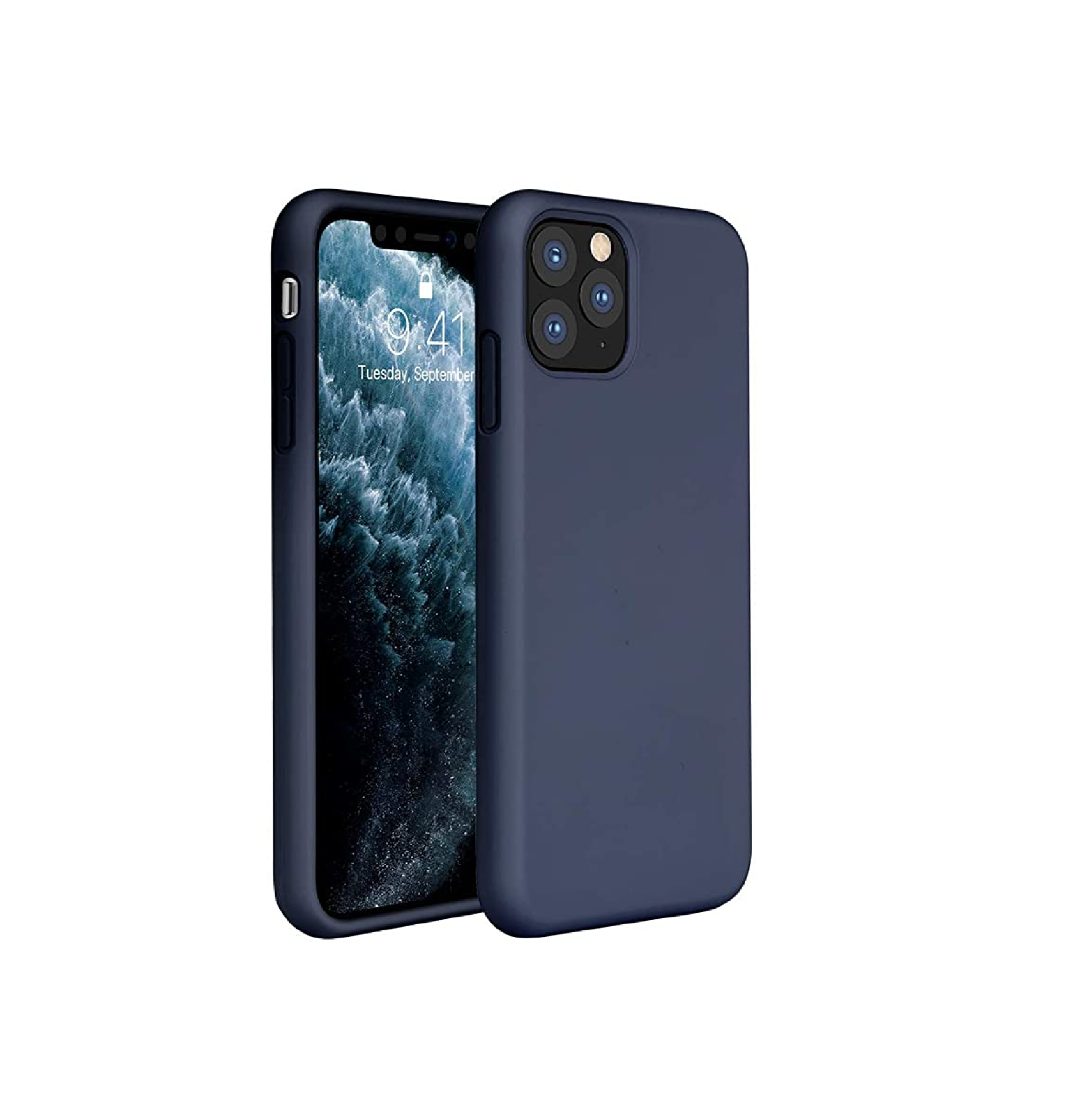 TPU SILICONE IPHONE 11PRO 5.8 AZUL