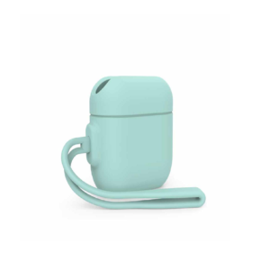 ESTUCHE AURICULAR AIRPODS CELESTE
