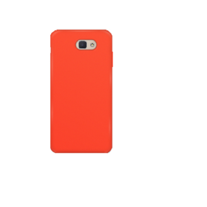 TPU SILICONE J7 PRIME NARANJA
