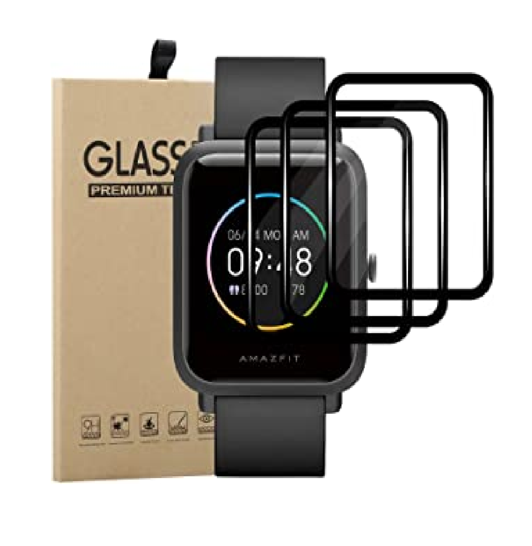 GLASS RELOJ AMAZFIT BIT CERAMICA