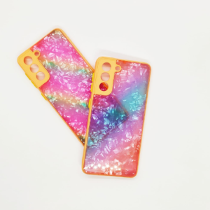 TPU S21 DISENO DAMA PERLADO