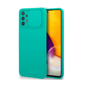 TPU A52 CUBRE CAMARA VERDE AGUA