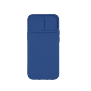 TPU IPHONE 8 CUBRE CAMARA AZUL