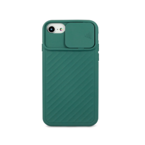 TPU IPHONE 8 CUBRE CAMARA VERDE