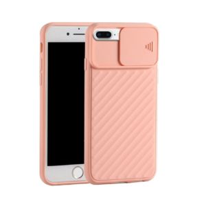 TPU IPHONE 8 PLUS CUBRE CAMARA ROSA