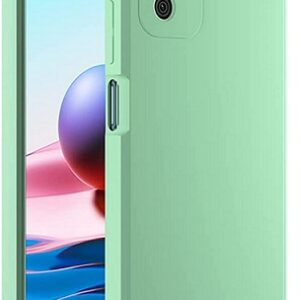 TPU SILICONE REDMI NOTE 10 VERDE AGUA