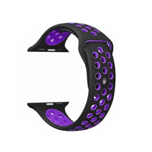 MALLA RELOJ 42/44/45 AIREADO NEGRO/LILA